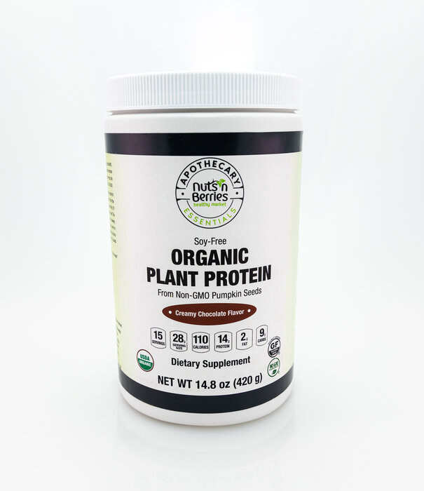 Apothecary Essentials Org Plant Protein Choc 14.8oz