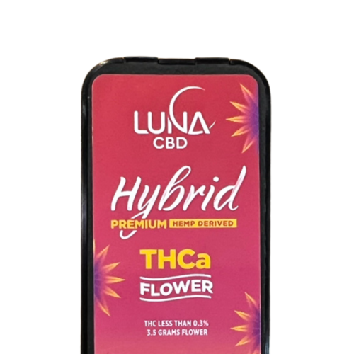 LUNA CBD Luna Weekend+ THCa Flower, LEMON CHERRY GELATO, Hybrid, 3.5g