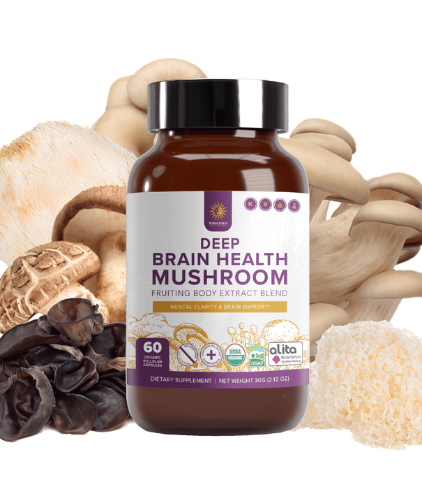 Wholesun Wellness Deep Brain Caps, 60ct