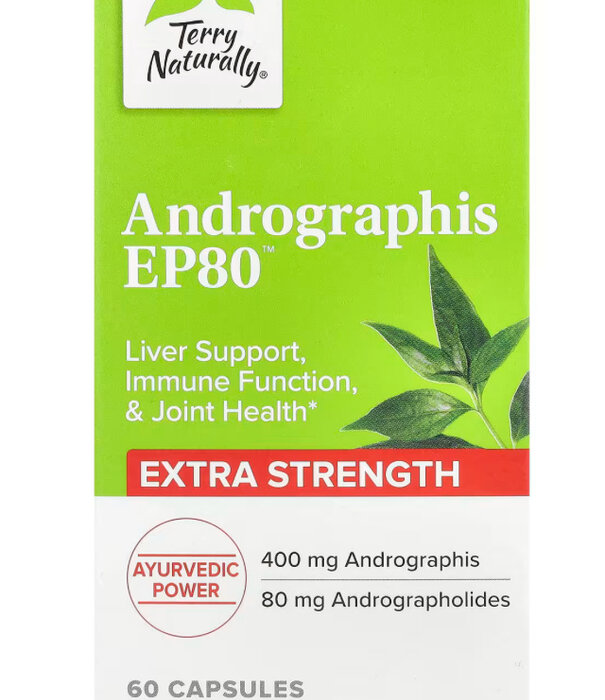 TERRY NATURALLY Terry Naturally Andrographis EP80, 60cp.