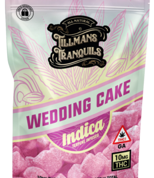 Tillman's Tranquils D9 Gummies, Wedding Cake, 10mg, 15ct