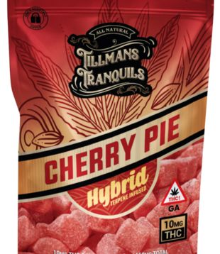 Tillman's Tranquils D9 Gummies, Cherry Pie, 10mg, 15ct