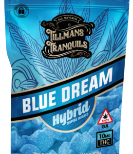 Tillman's Tranquils D9 Gummies, Blue Dream, 10mg, 15ct