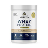 Ancient Nutrition A2 Whey Protein Powder, Vanilla Cinnamon, 20srv