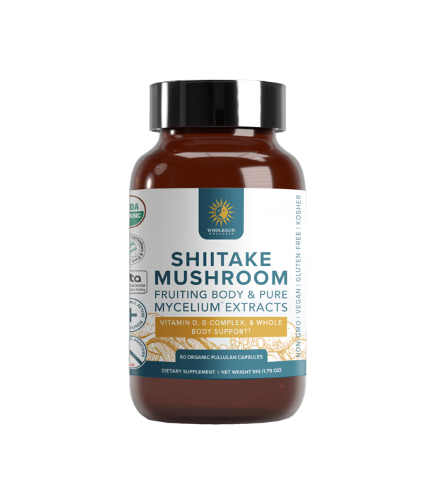 Wholesun Wellness Shitake, 60ct
