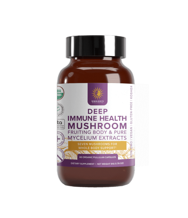 Wholesun Wellness Deep Immune Caps, 60ct