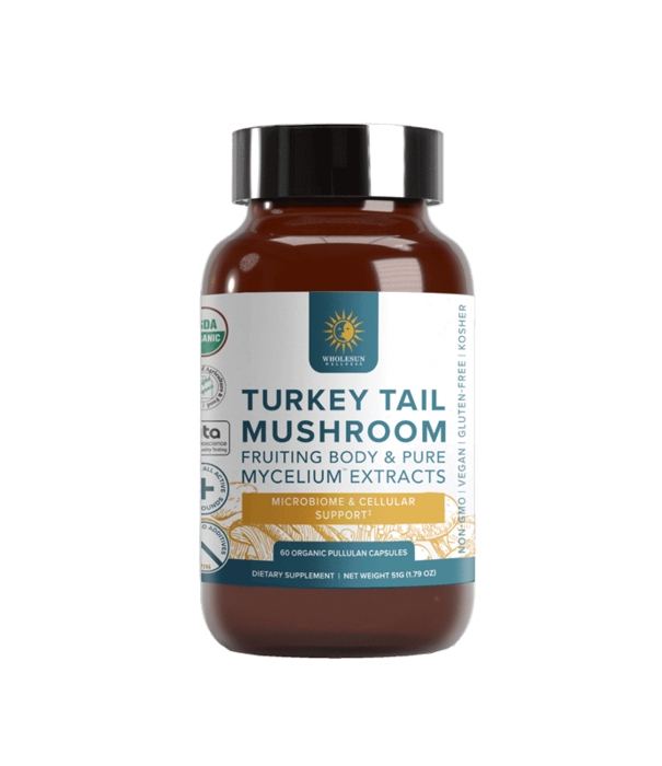 Wholesun Wellness Turkey Tail, 60ct