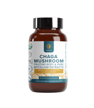 Wholesun Wellness Chaga, 60ct