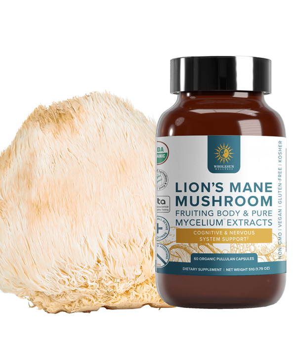 Wholesun Wellness Lion's Mane 60ct
