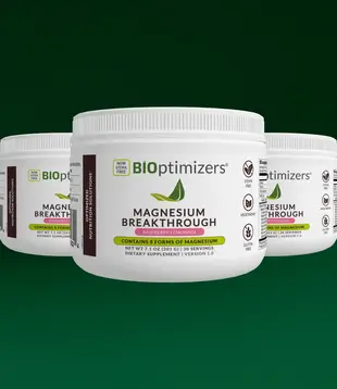 BIOptimizers Magnesium Breakthrough, Powder, Raspberry Lemonade, 30srv