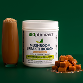 BIOptimizers Mushroom Breakthrough, Salted Caramel, 15srv