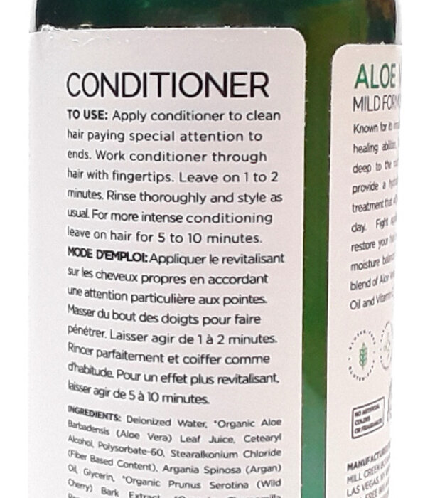 Millcreek Conditioner, Aloe Vera, 14oz.