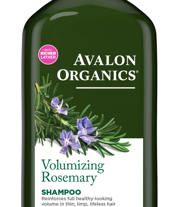 Avalon Organics Shampoo, Volumizing Rosemary, 11oz.