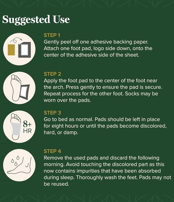 Dr. Groups Foot Pads, 10ct.