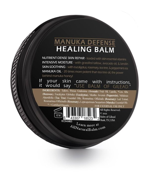 Balm of Gilead Manuka Defense Healing Balm, 2oz