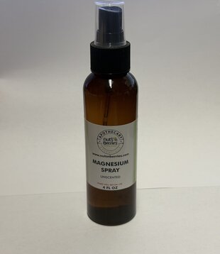 Apothecary Essentials Magnesium Oil Spray, Non-Scented, 4oz