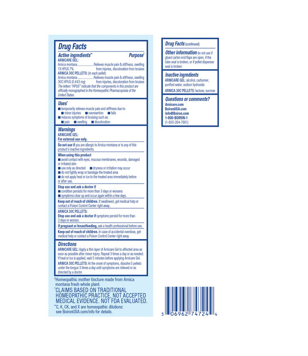 Boiron Arnicare Gel w/Multi-dose Value Pack, 2.6oz.