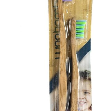 Woobamboo Toothbrush, Kid's, Supersoft, 2pk.