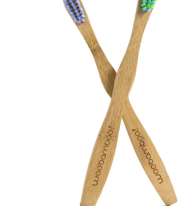 Woobamboo Toothbrush, Kid's, Supersoft, 2pk.