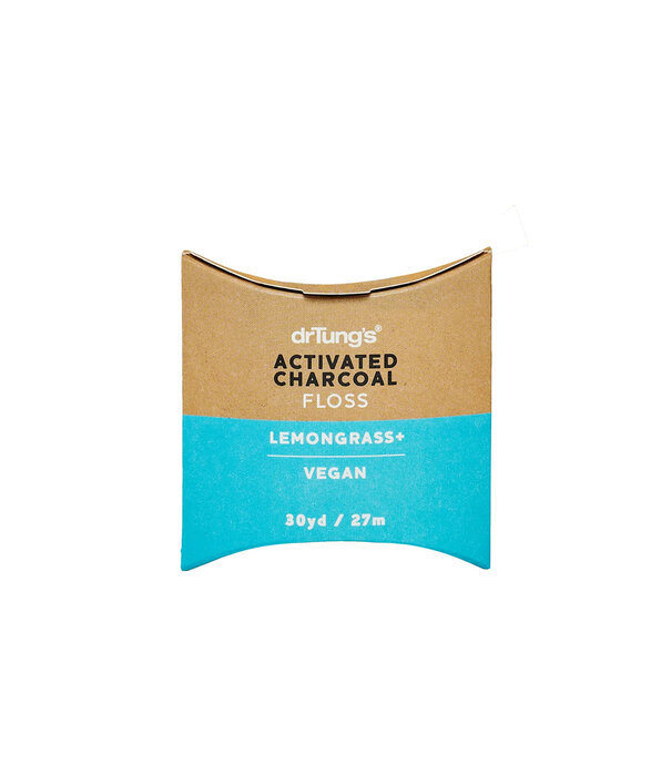 Dr. Tung's Activated Charcoal Floss, 30yd.