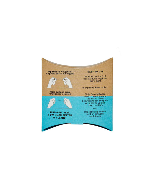 Dr. Tung's Activated Charcoal Floss, 30yd.