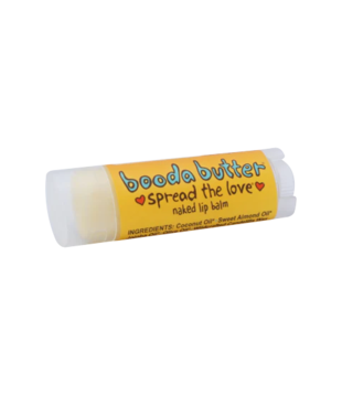 Booda Butter Naked Lip Balm, 0.15oz.