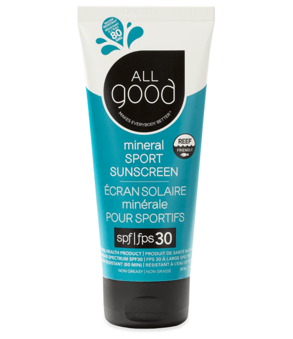All Good Sunscreen, Sport Lotion, SPF 30, 3oz