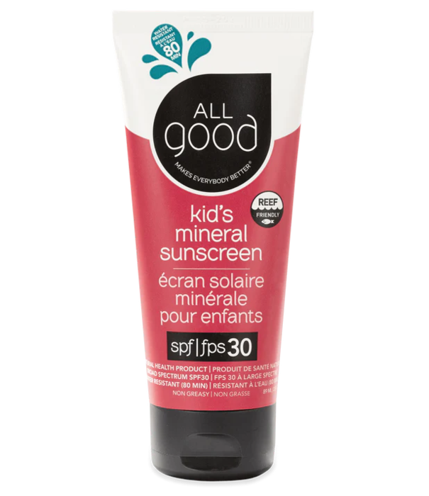 All Good Sunscreen, Kids Lotion, SPF 30, 3oz