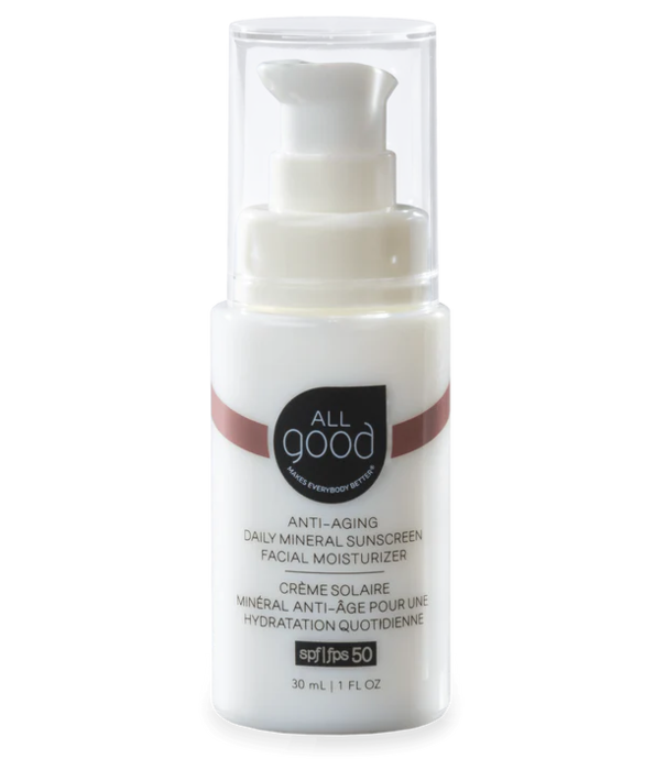 All Good Sunscreen All Good Sunscreen, Anti-Aging Facial Moisturizer, 1oz