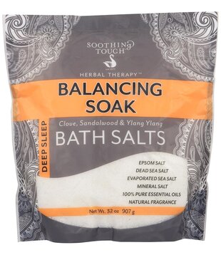 Soothing Touch Bath Salts, Balancing Soak,  32oz. -K