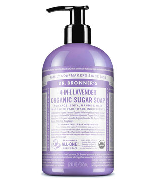 Dr. Bronner's Sugar Soap, Lavender, Organic, 12oz.