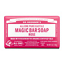 Dr. Bronner's Pure Castile Bar Soap, Rose, 5oz.