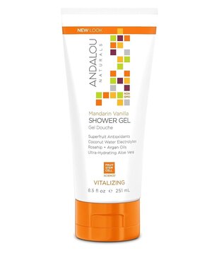 Andalou Naturals Shower Gel, Mandarin Vanilla, 8.5oz.