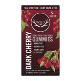 Wyld CBD Gummies Dark Cherry, 2mg THC + 20mg CBD + 5mg CBN, 30ct