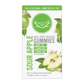 Wyld CBD Gummies Sour Apple, 2mg THC + 10mg CBD + 10mg CBG, 30ct