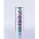 Brez Lemon Elderflower, Extra Strength, 10mg THC + Lions Mane, 12oz, 4pk