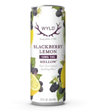 Wyld Blackberry Lemon, 10mg THC, 12oz, 4pk