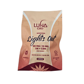 Luna Weekend LIGHTS OUT D8 + CBN Gummies, 20mg:10mg, 15ct