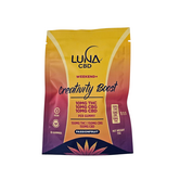 Luna Weekend+ CREATIVITY BOOST D9 THC + CBG Gummies, Peach, 10mg:10mg, 15ct