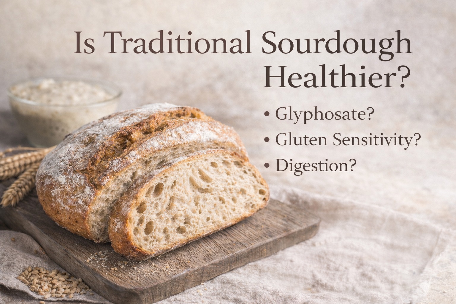 Is Traditional Sourdough Healthier?