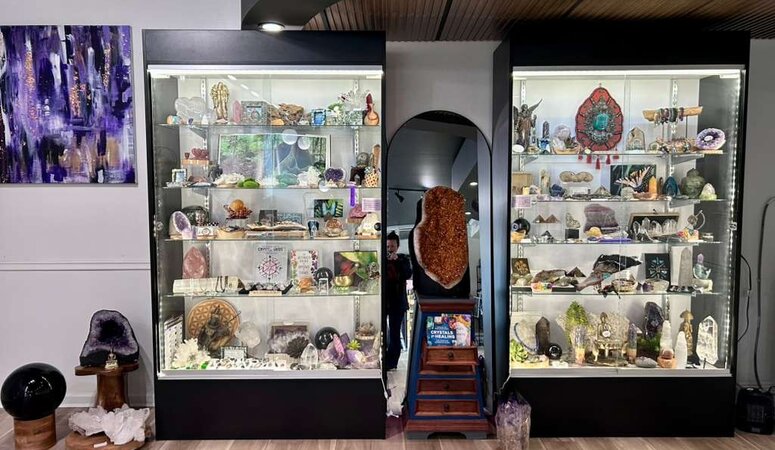 A Crystal Collection Arrives at The Living Room