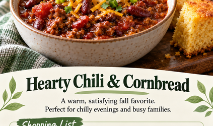 5 Family Dinners for $30