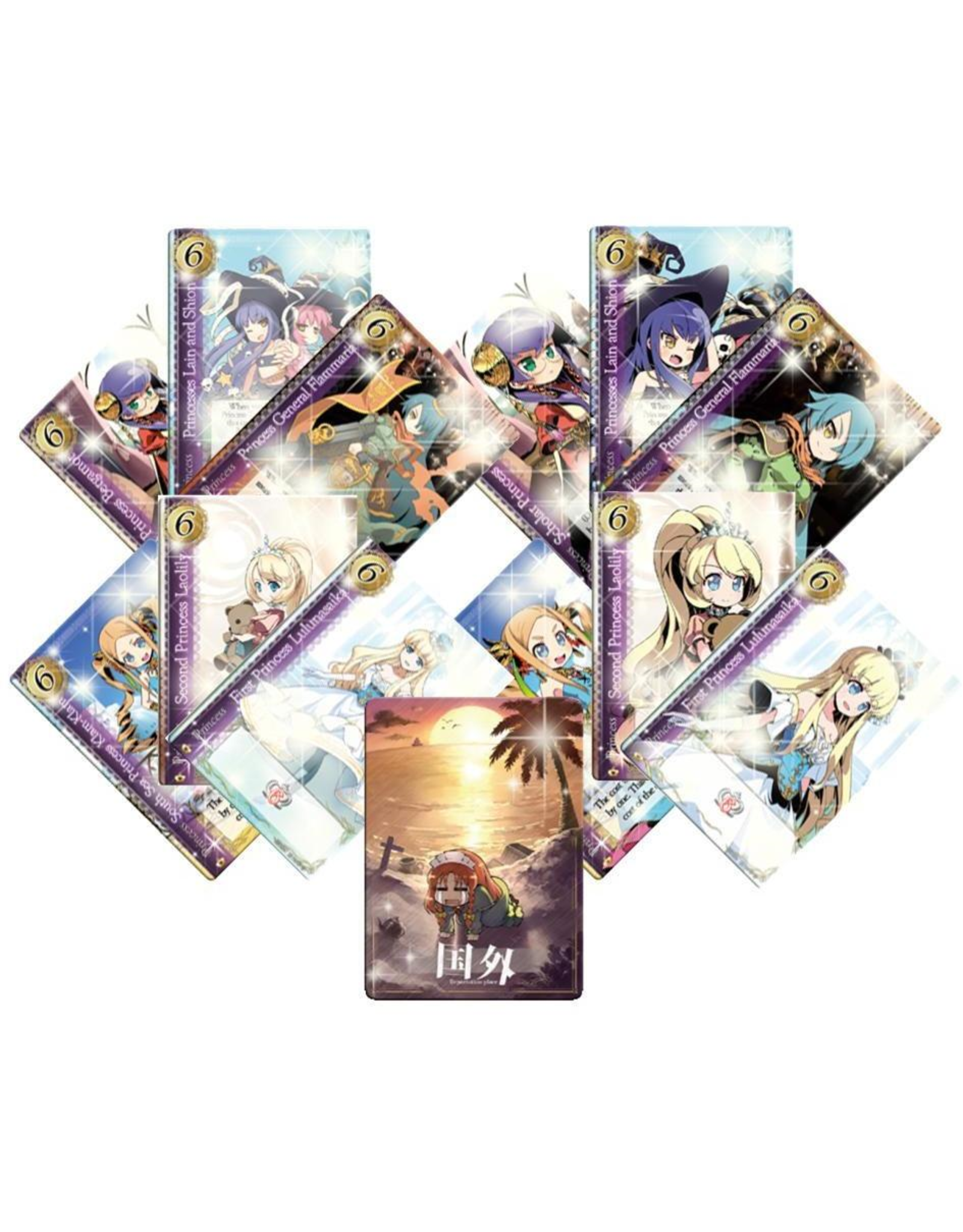 Heart Of Crown Foil Card Set Apt To Game