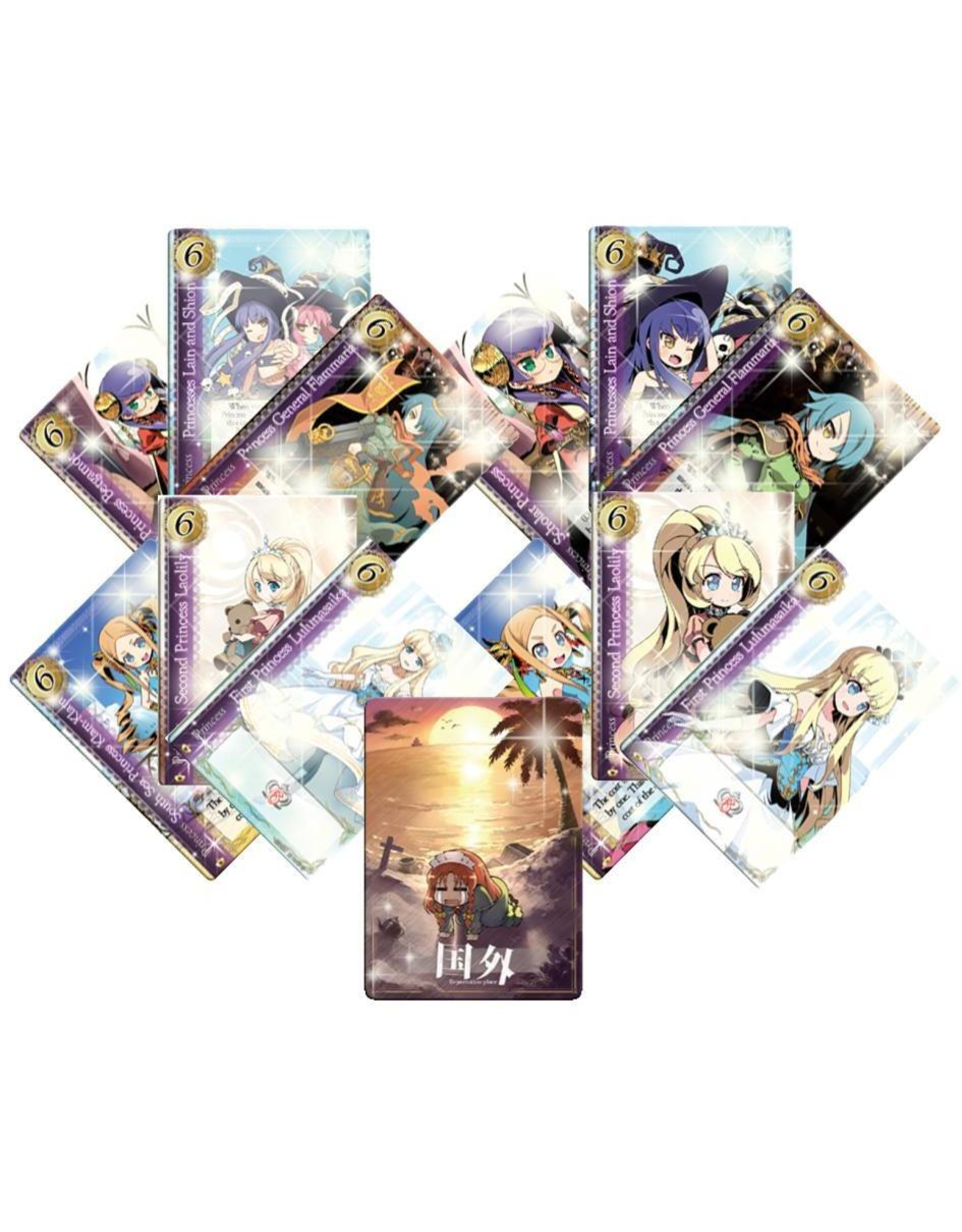 Heart Of Crown Foil Card Set Apt To Game Heart Of Crown Foil Card Set Apt To Game