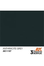 AK Interactive 3RD GEN ACRYLIC ANTHRACITE GREY 17ML