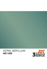 AK Interactive 3RD GEN ACRYLIC ASTRAL BERYLLIUM 17ML