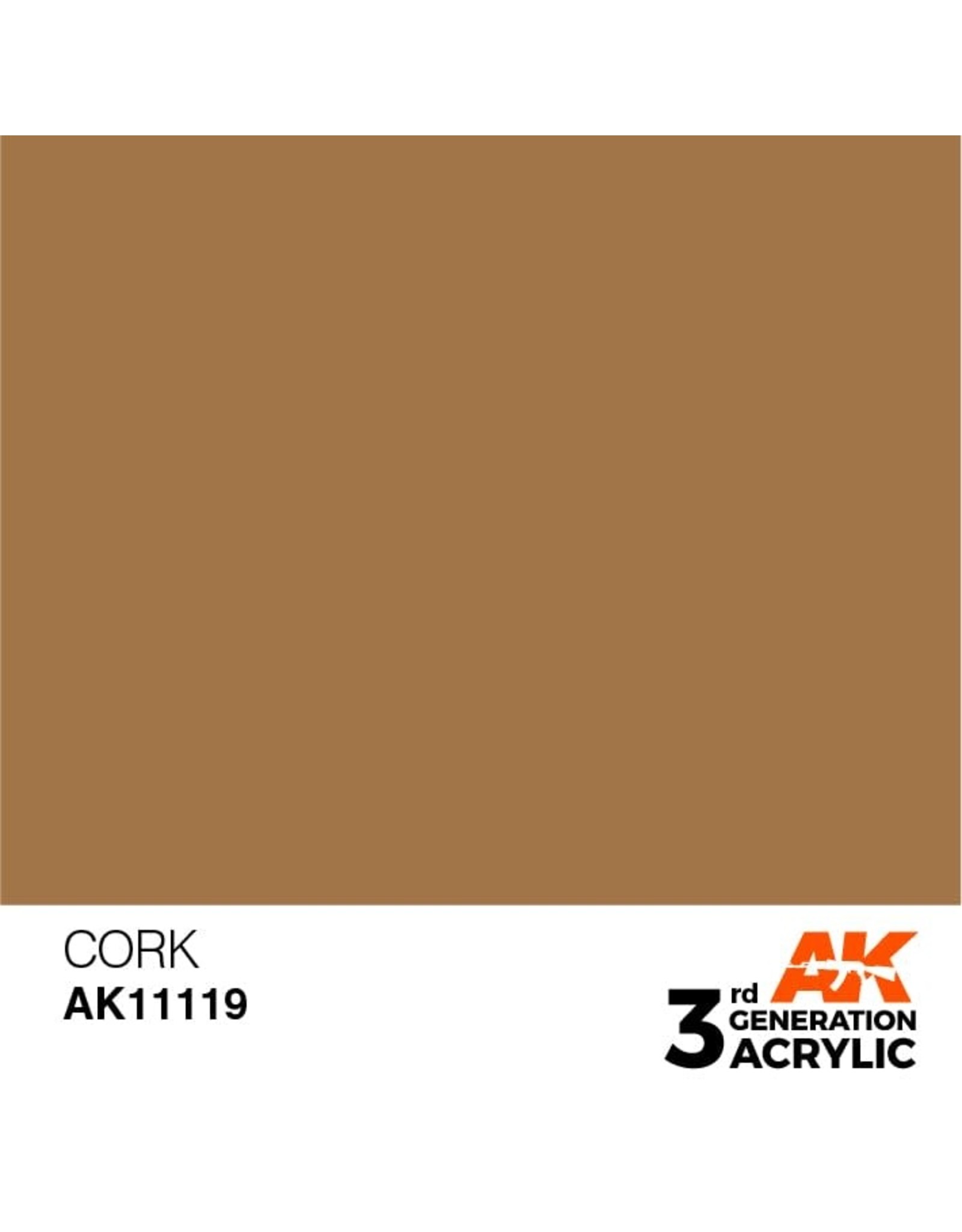 AK Interactive 3RD GEN ACRYLIC CORK 17ML