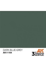 AK Interactive 3RD GEN ACRYLIC DARK BLUE-GREY 17ML