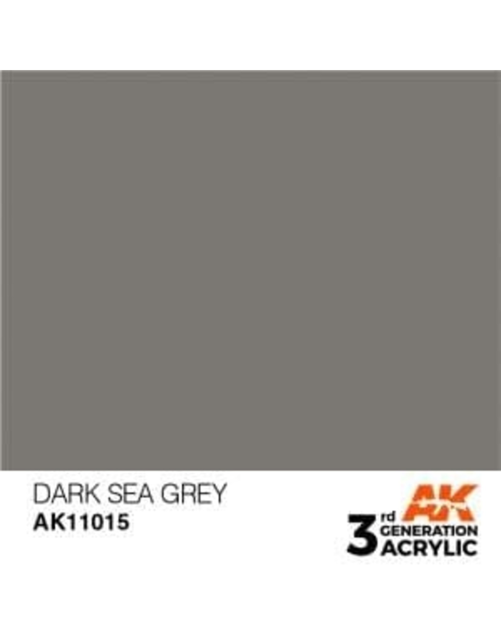 AK Interactive 3RD GEN ACRYLIC DARK SEA GREY 17ML