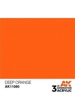 AK Interactive 3RD GEN ACRYLIC DEEP ORANGE 17ML